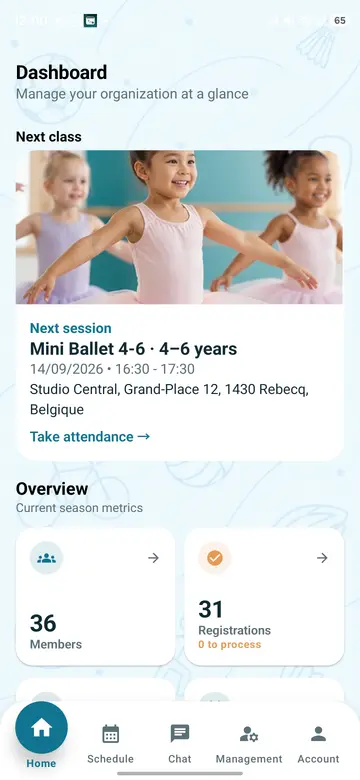 Mobile dashboard